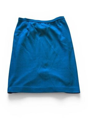 Bleyle Vintage Teal Wool A Line/Pencil Skirt